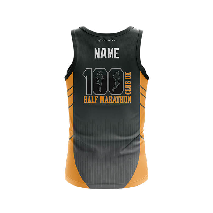 100 Half Marathon Club, 100HMC merchandise. 100HMC Full Club Colours Vest