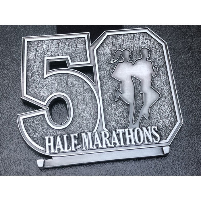 100 Half Marathon Club, 100HMC merchandise. 100HMC Silver Medal